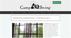 Desktop Screenshot of campswing.com